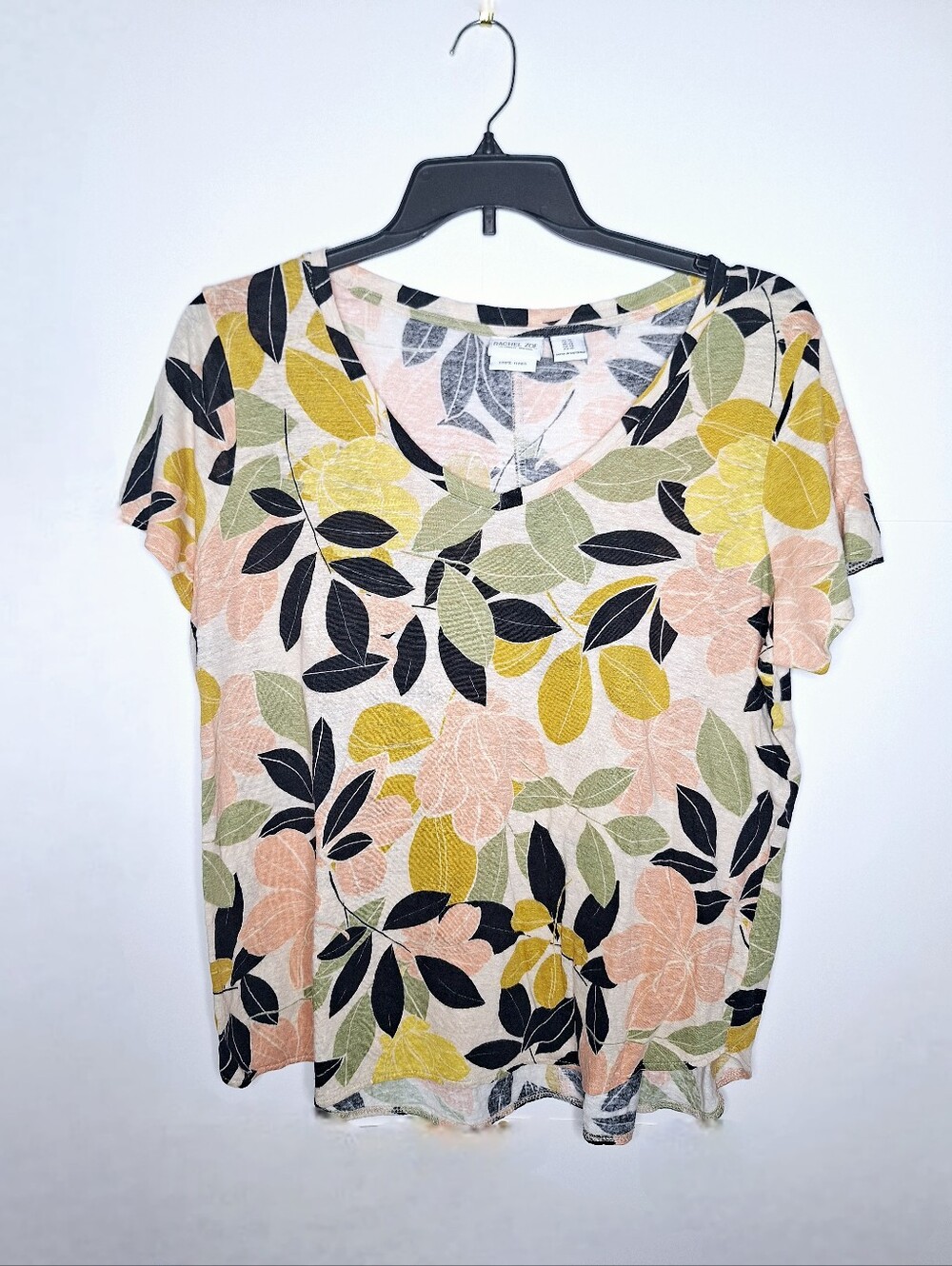 Rachel Zoe"Rachel In Linen"100% Linen, bloom core,quite luxury,plus size,shirt.